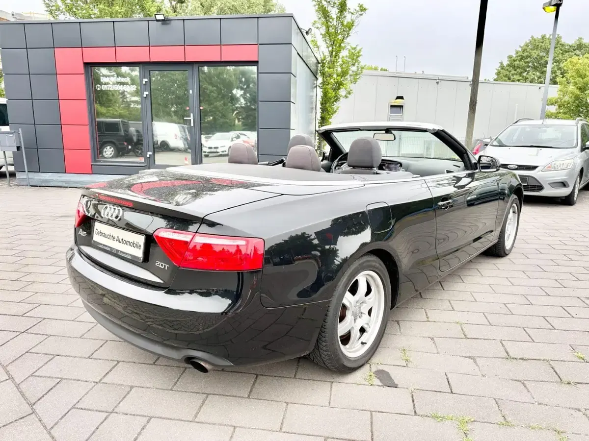 Gebraucht Audi A5 Cabriolet Sport 179 PS (131 kW) 2009 Schwarz Cabrio