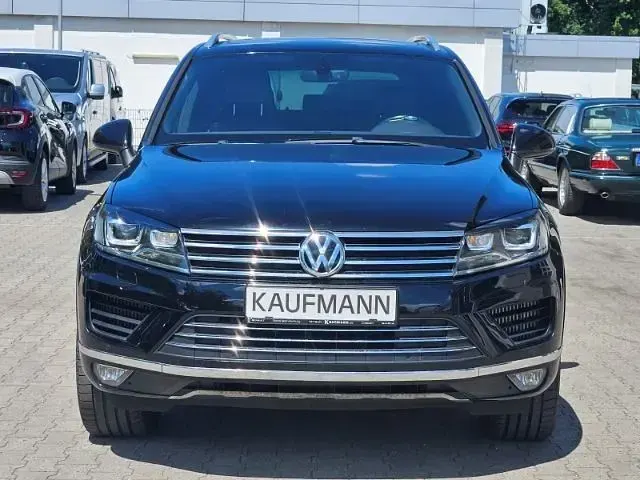 Gebraucht VW Touareg R-line 262 PS (192 kW) 2016 Schwarz SUV