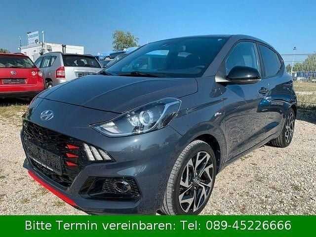 Grau Gebraucht 2023 Hyundai i10 N Line Kleinwagen | 14.990 € (Guter Preis) - Bild 1/4