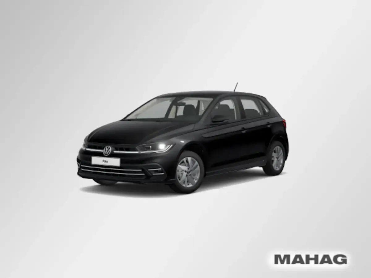 Gebraucht VW Polo Style 95 PS (69 kW) 2023 Schwarz Kleinwagen