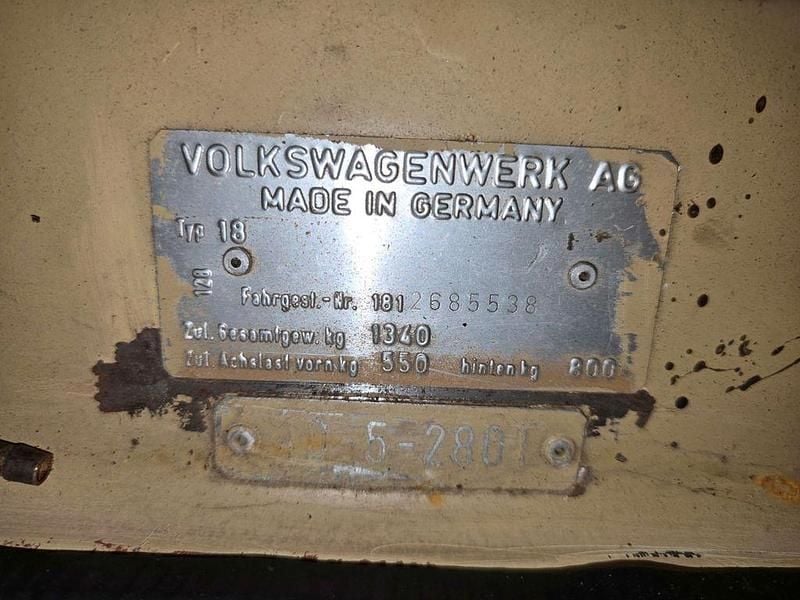 Gebraucht VW 181 44 PS (32 kW) 1971 Beige SUV