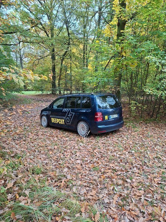 Gebraucht VW Touran United 140 PS (102 kW) 2008 Schwarz Van / Kleinbus