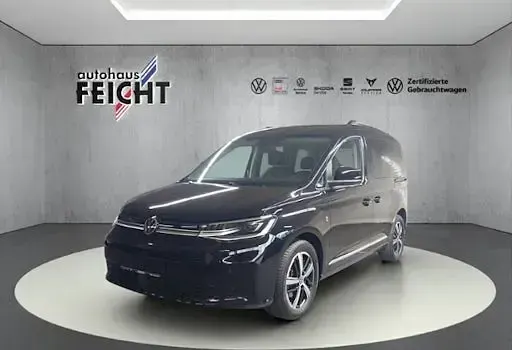 Gebraucht VW Caddy Style 114 PS (83 kW) 2023 Schwarz Van / Kleinbus