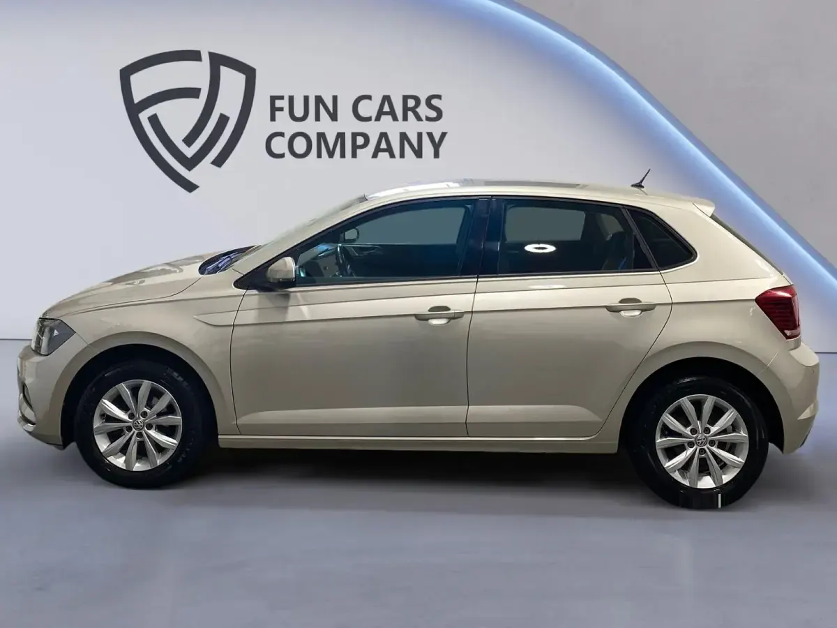 Gebraucht VW Polo Highline 95 PS (69 kW) 2018 Silber Kleinwagen