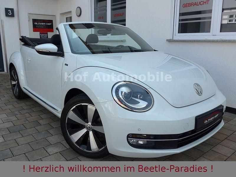 Oryxweiss Gebraucht 2016 VW Beetle Allstar Cabrio | 23.970 € (Teuer) - Bild 1/4