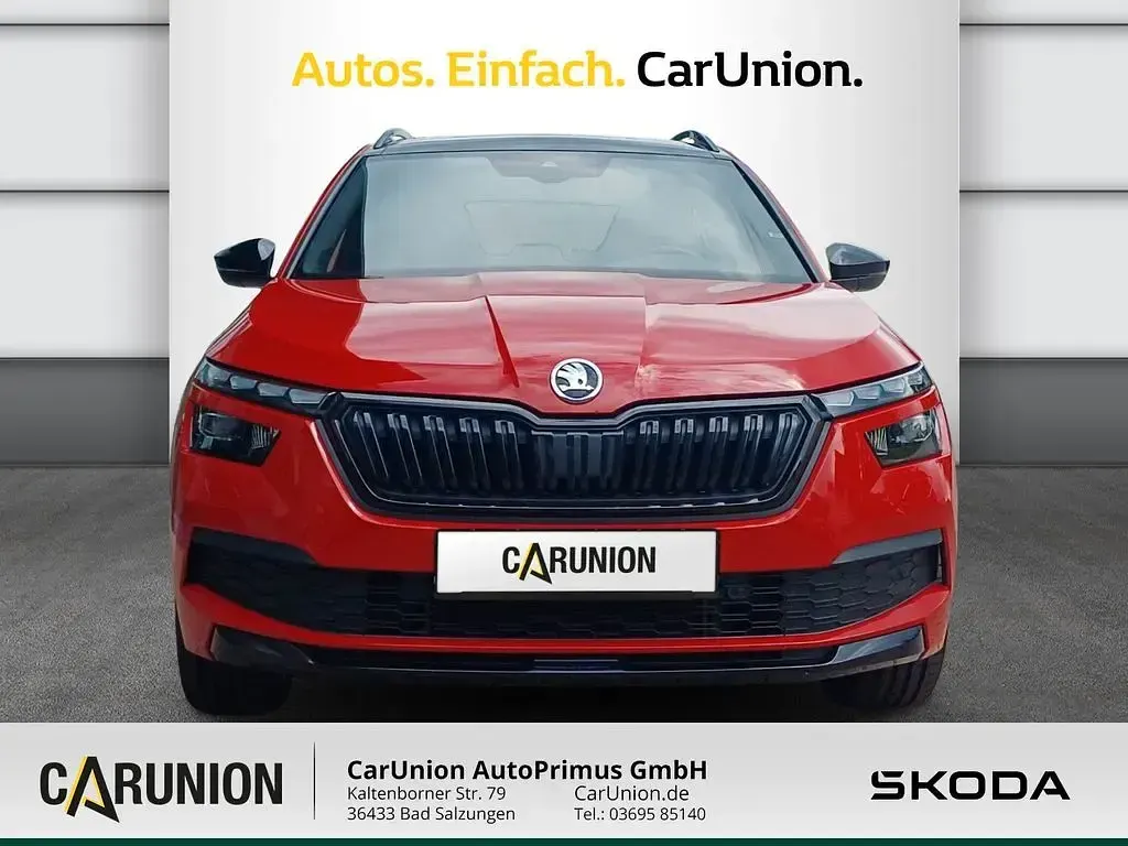 Gebraucht Skoda Kamiq Monte Carlo 110 PS (80 kW) 2023 Rot SUV