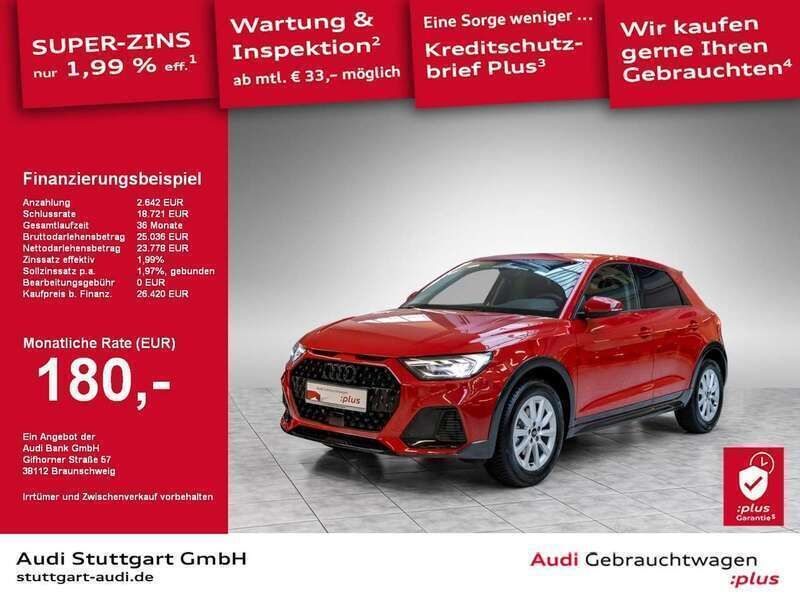 Progressivrot metallic Gebraucht 2024 Audi A1 Ambiente Kleinwagen | 26.420 € (Fairer Preis) - Bild 1/3