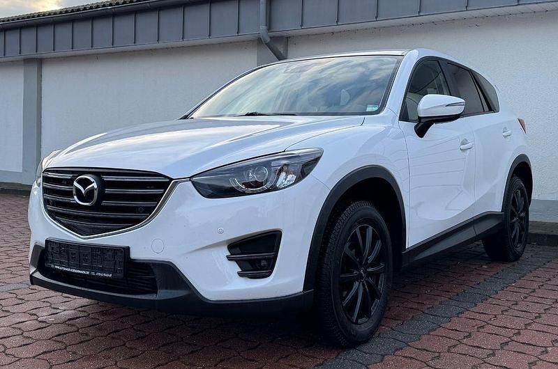 Gebraucht Mazda CX-5 Exclusive-Line 150 PS (110 kW) 2016 Weiß SUV