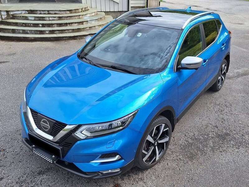 Blau Gebraucht 2018 Nissan Qashqai Tekna+ SUV | 15.990 € (Guter Preis) - Bild 1/4