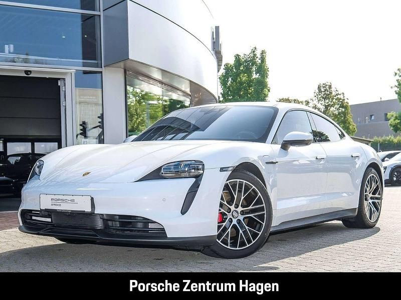 Weiß Gebraucht 2023 Porsche Taycan 4S Limousine | 69.900 € - Bild 1/4