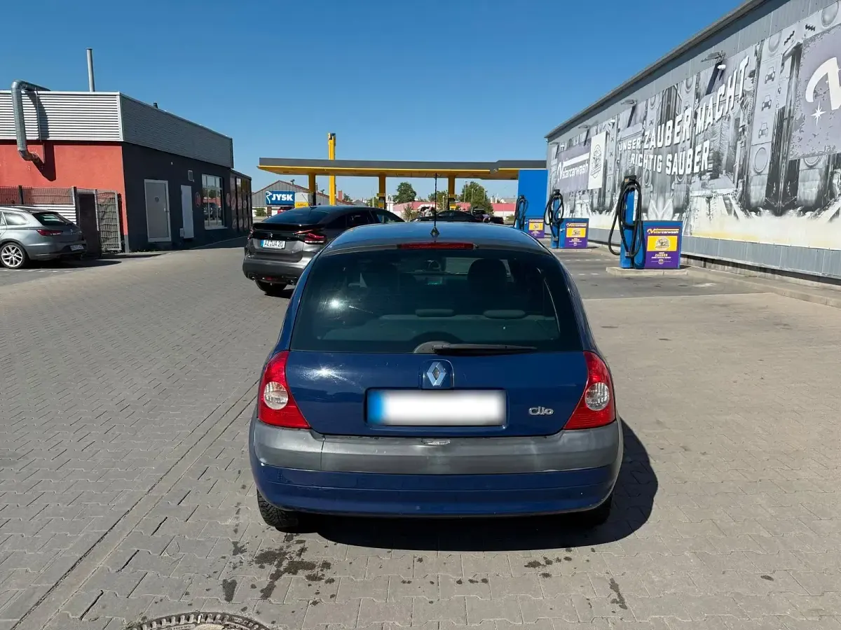 Gebraucht Renault Clio 58 PS (42 kW) 2007 Blau Kleinwagen
