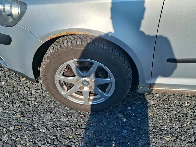 Gebraucht VW Golf Plus Cross 102 PS (75 kW) 2007 Silber Van / Kleinbus