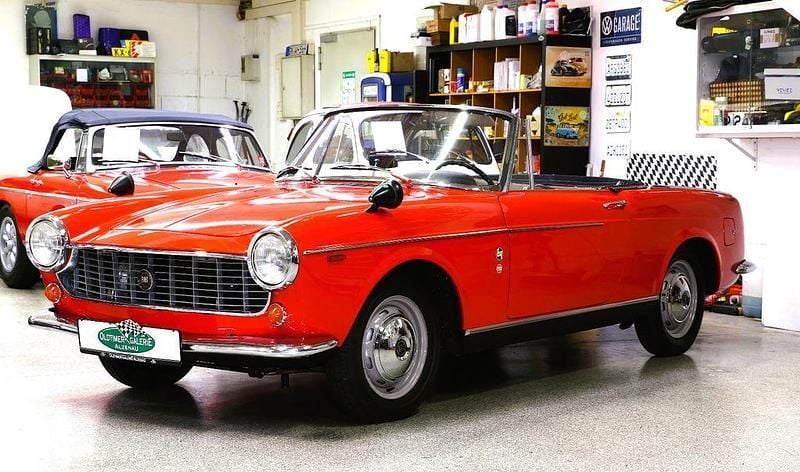 Gebraucht Fiat 1500 52 PS (38 kW) 1964 Rot Cabrio