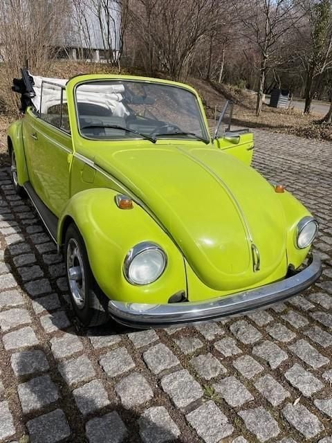Grün Gebraucht 1974 VW Käfer Cabrio | 15.950 € - Bild 1/3