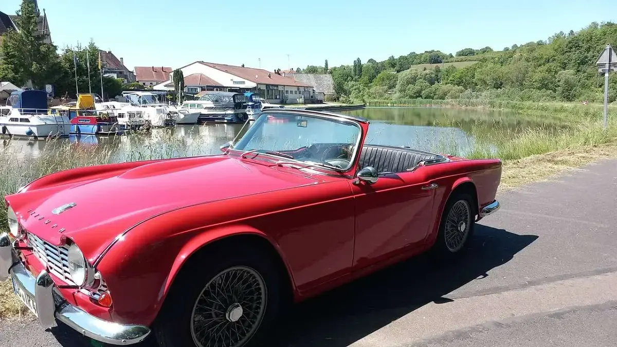 Gebraucht Triumph TR4 103 PS (75 kW) 1965 Rot Cabrio