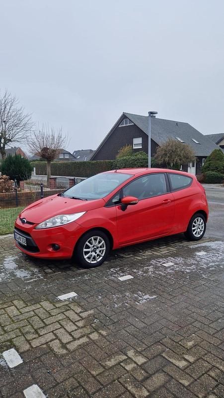 Gebraucht Ford Fiesta 2009 Rot Kleinwagen