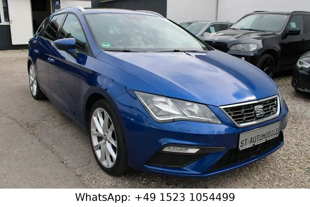 Używany Seat Leon ST FR 150 KM (110 kW) 2017 Niebieski Kombi