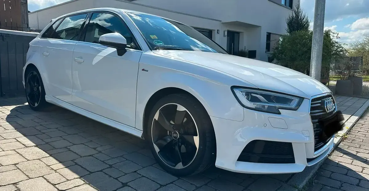 Gebraucht Audi A3 S-Line 110 PS (80 kW) 2016 Weiß Kombi