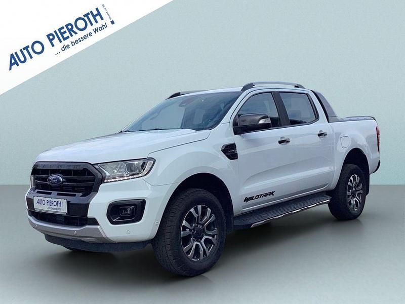 Frostweiß Gebraucht 2022 Ford Ranger Wildtrack Abholung | 34.850 € (Fairer Preis) - Bild 1/3