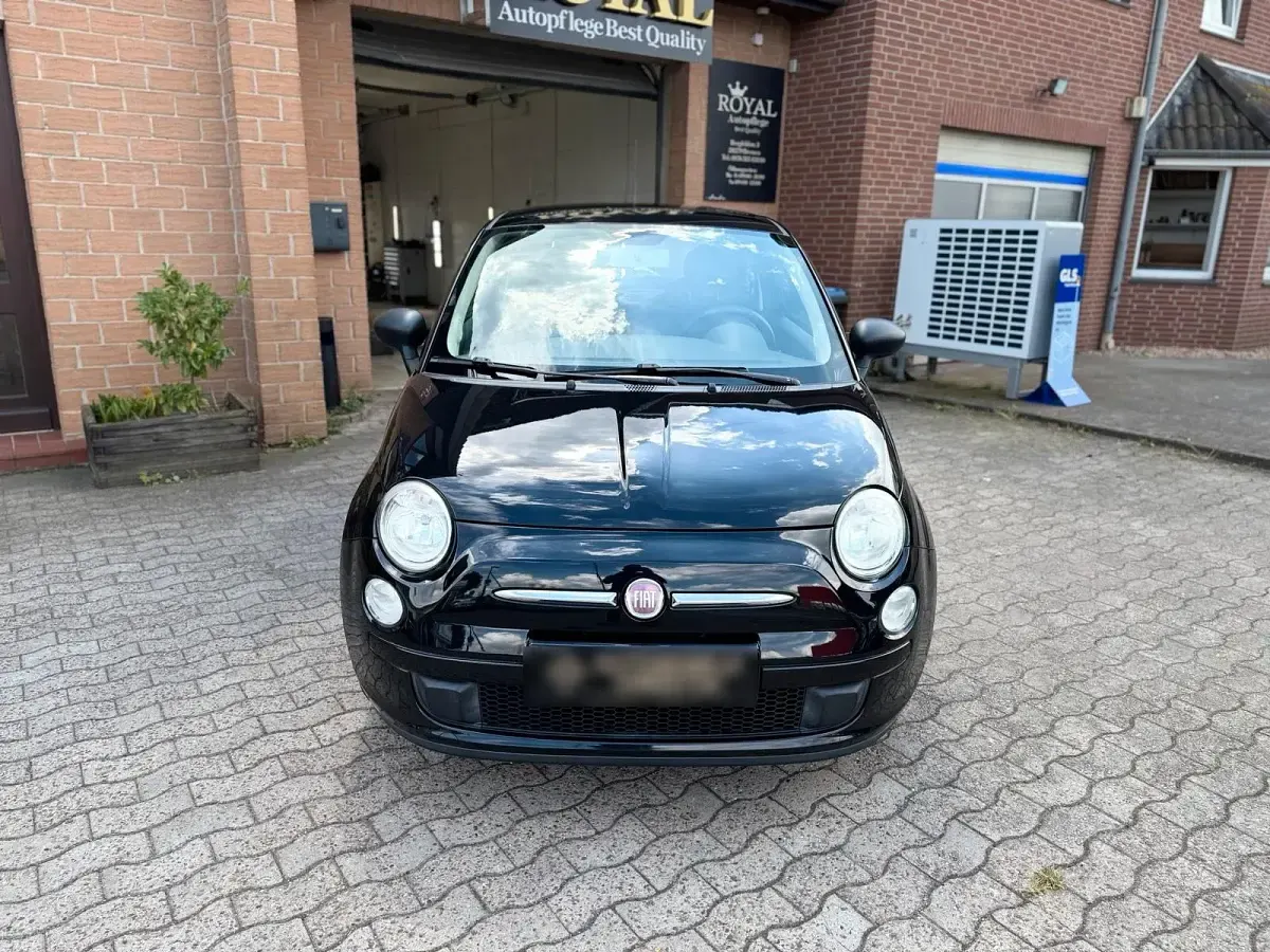 Gebraucht Fiat 500 69 PS (50 kW) 2010 Schwarz Kleinwagen