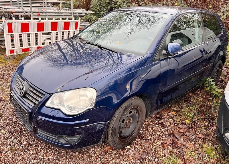 Blau Gebraucht 2008 VW Polo Kleinwagen | 350 € (Superpreis) - Bild 1/4
