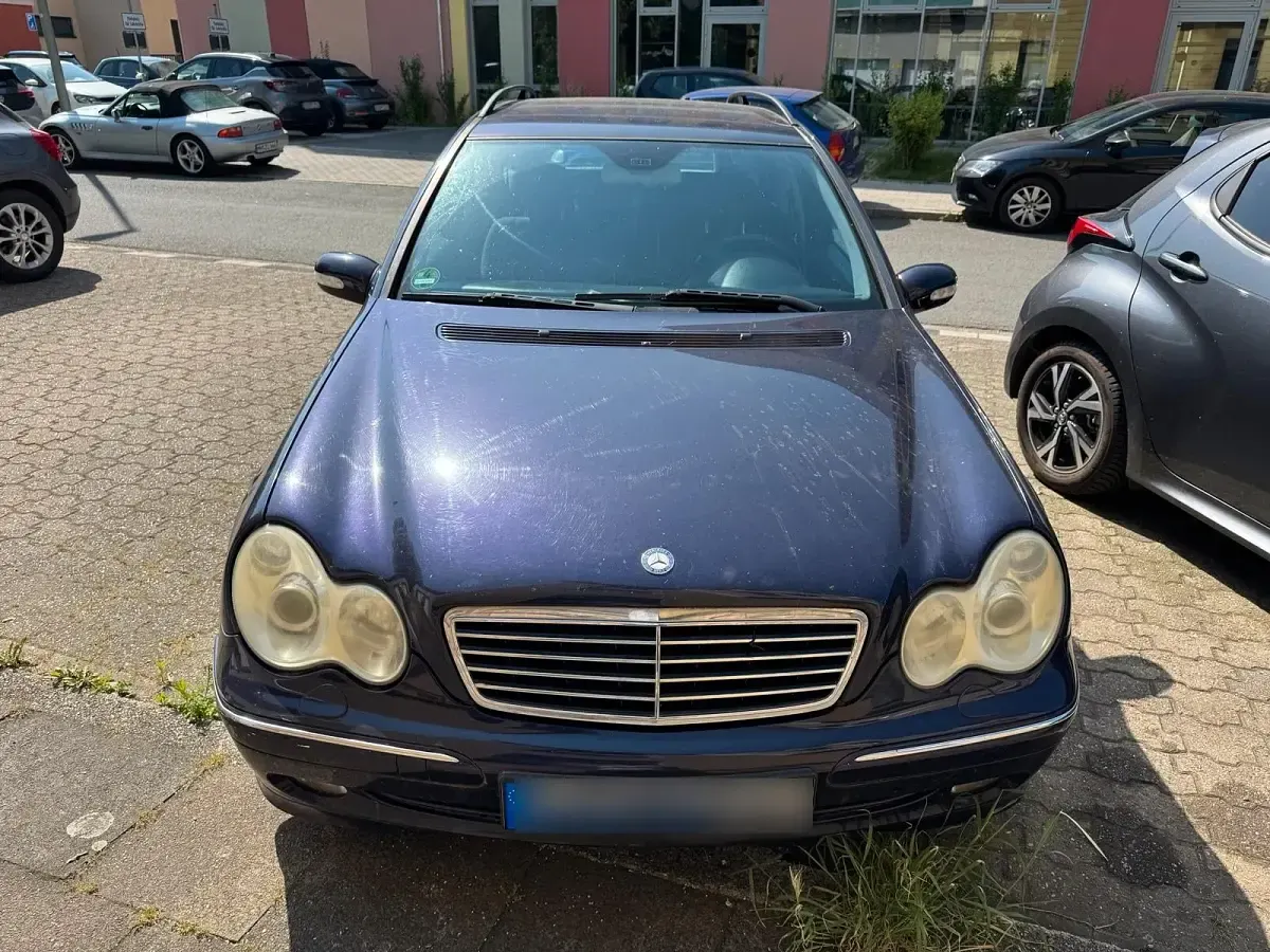 Gebraucht Mercedes C180 Avantgarde 143 PS (105 kW) 2003 Violett Kombi
