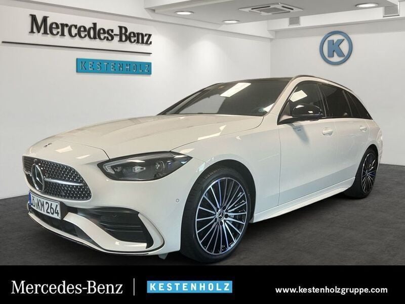 Weiß Gebraucht 2025 Mercedes GLC220 AMG Limousine | 56.550 € - Bild 1/4