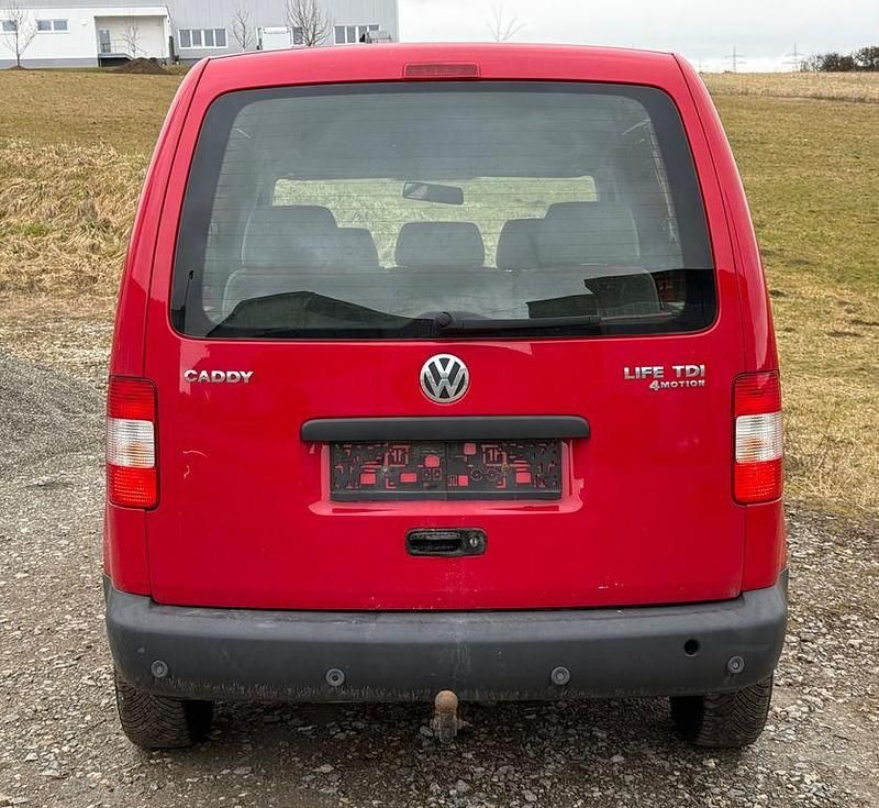 Gebraucht VW Caddy Life 105 PS (77 kW) 2010 Rot Van / Kleinbus