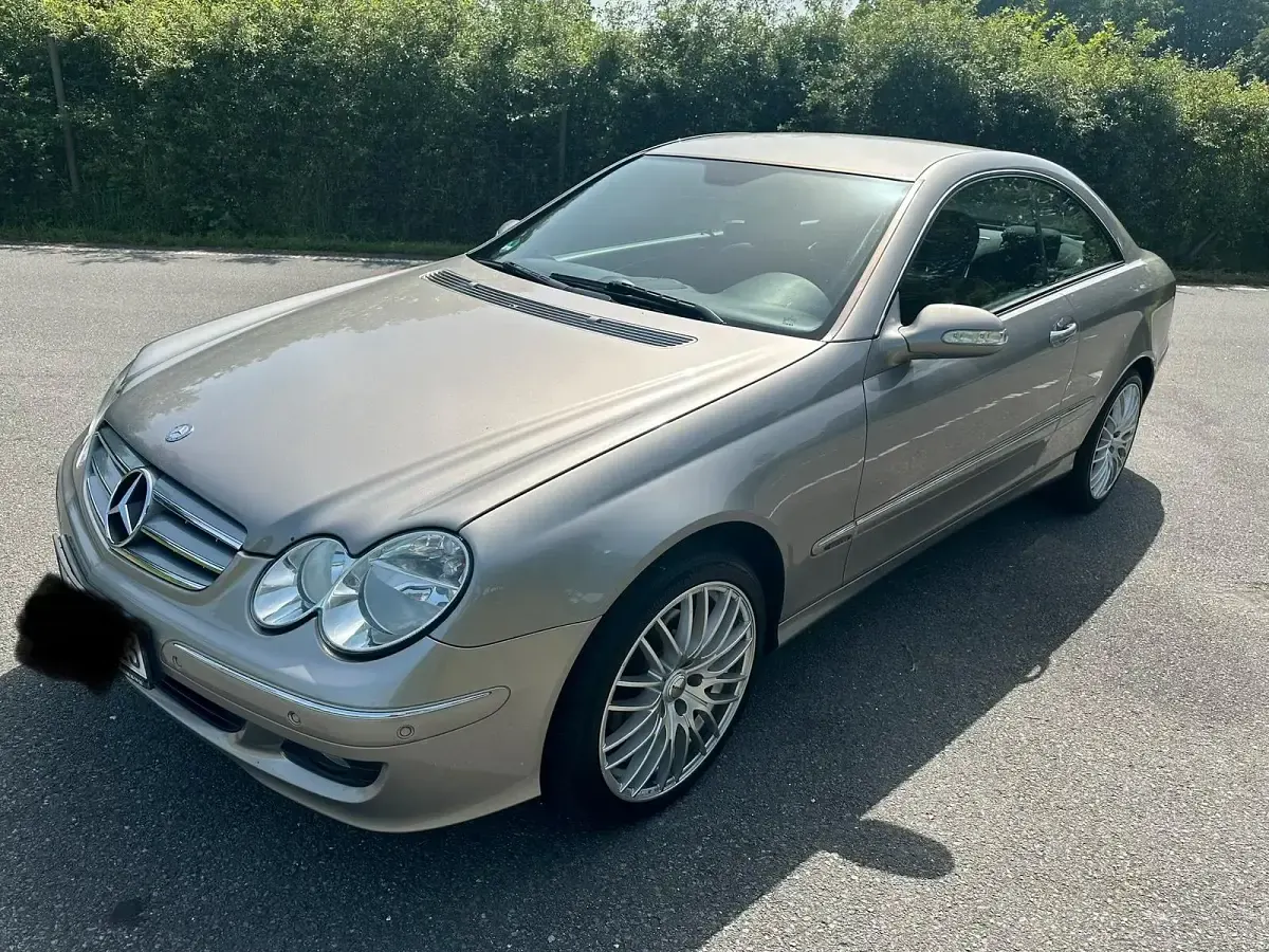 Gebraucht Mercedes CLK280 231 PS (169 kW) 2006 Beige Coupé