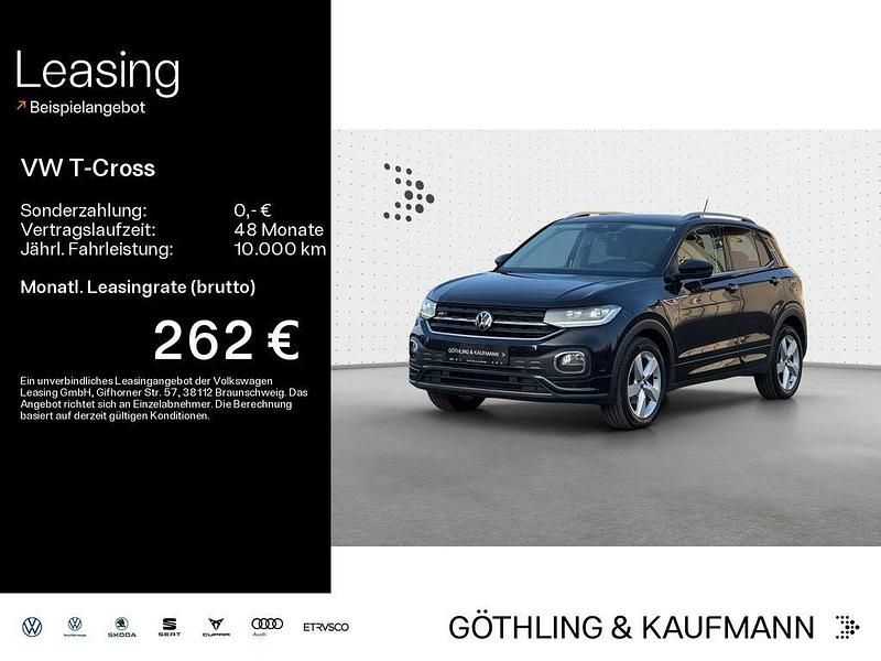 Schwarz Gebraucht 2021 VW T-Cross Style SUV | 21.730 € (Fairer Preis) - Bild 1/4