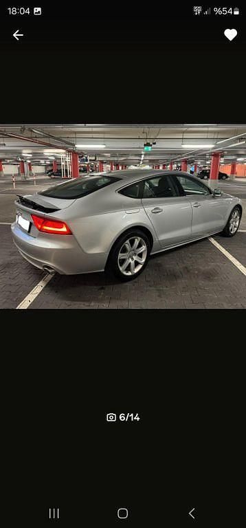Grau Gebraucht 2014 Audi A7 Sportback Kleinwagen | 14.400 € (Fairer Preis) - Bild 1/4