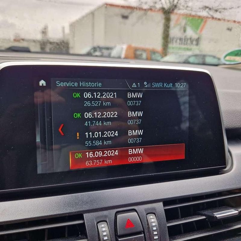 Gebraucht BMW 218 Advantage 140 PS (102 kW) 2018 Blau Van / Kleinbus