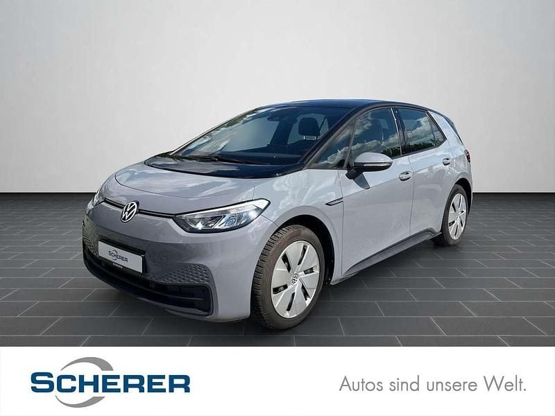 Mondsteingrau schwarz Gebraucht 2022 VW ID.3 Pro Kleinwagen | 18.680 € (Guter Preis) - Bild 1/4