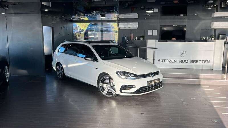 Pure white Gebraucht 2020 VW Golf VII R Kombi | 25.900 € (Fairer Preis) - Bild 1/3