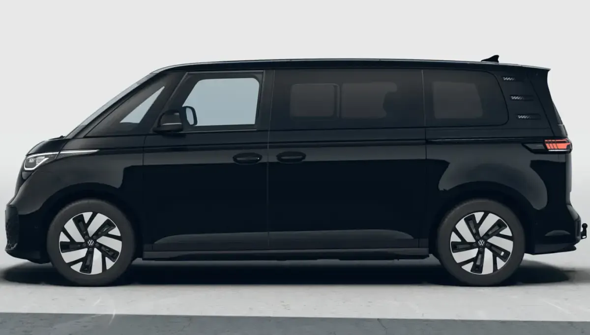 Nowe VW ID. Buzz Pro 210 kW (286 KM) 2026 Czarny Minivan