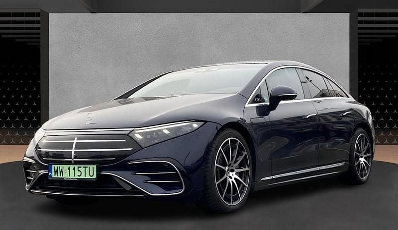 Blau Gebraucht 2025 Mercedes EQS450+ Limousine | 86.250 € - Bild 1/4