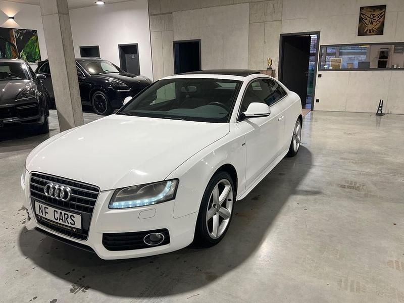 Weiß Gebraucht 2008 Audi A5 S-line plus Coupé | 5.990 € (Superpreis) - Bild 1/4