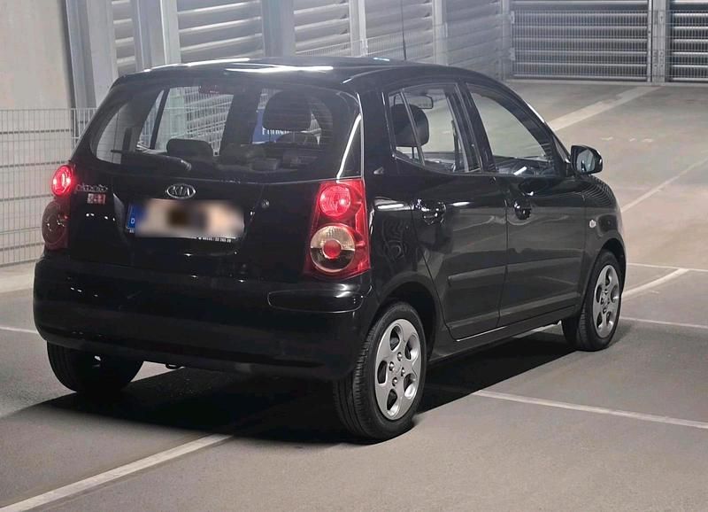 Gebraucht Kia Picanto 65 PS (47 kW) 2010 Schwarz Kleinwagen