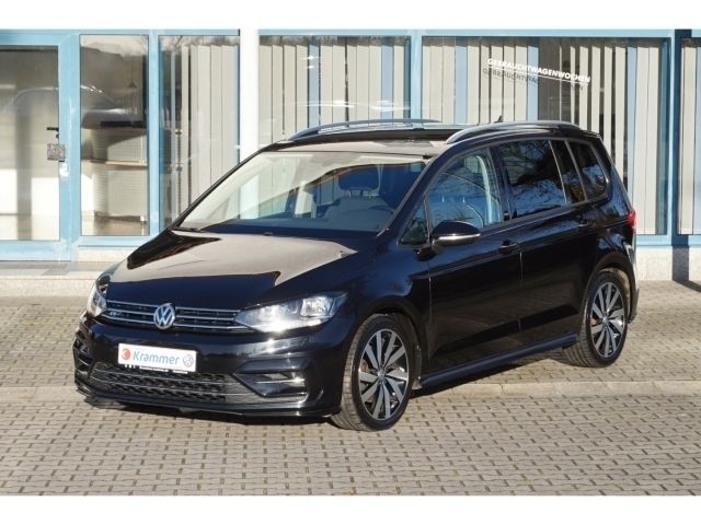 Gebraucht VW Touran Sound 150 PS (110 kW) 2018 Schwarz Van / Kleinbus