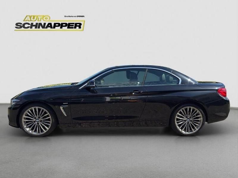 Gebraucht BMW 420 Luxury Line 135 PS (99 kW) 2017 Schwarz Cabrio