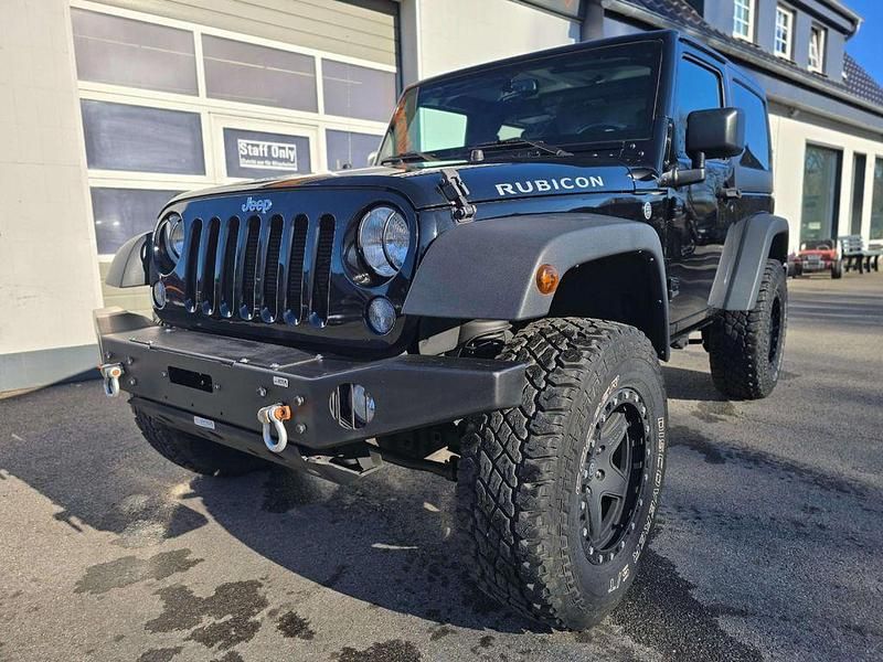 Gebraucht Jeep Wrangler Rubicon 284 PS (208 kW) 2017 Schwarz SUV