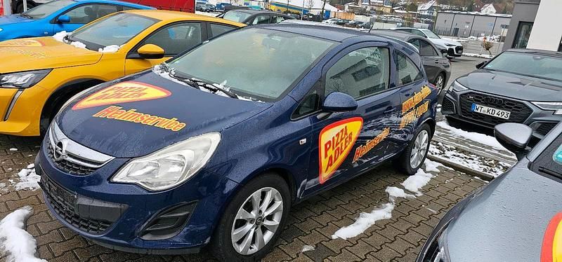 Gebraucht Opel Corsa 75 PS (55 kW) 2012 Blau Kleinwagen