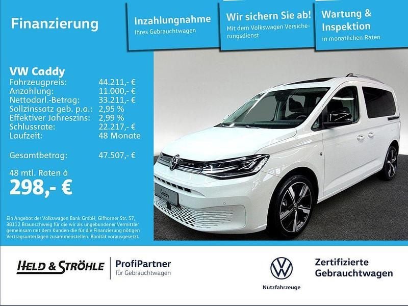 Gebraucht VW Caddy Life 122 PS (89 kW) 2026 Candyweiß Van / Kleinbus