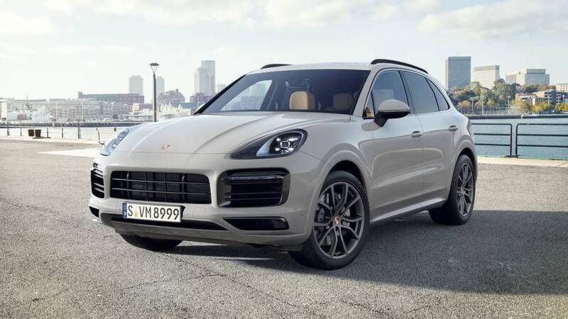 Kreide Gebraucht 2022 Porsche Cayenne S Platinum Edition SUV | 89.900 € (Fairer Preis) - Bild 1/4