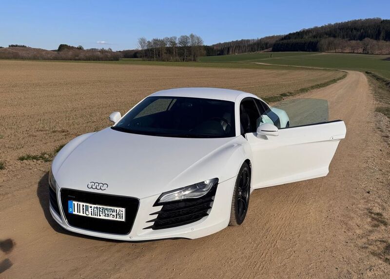 Weiß Gebraucht 2007 Audi R8 Coupé Sport Coupé | 59.500 € (Teuer) - Bild 1/4