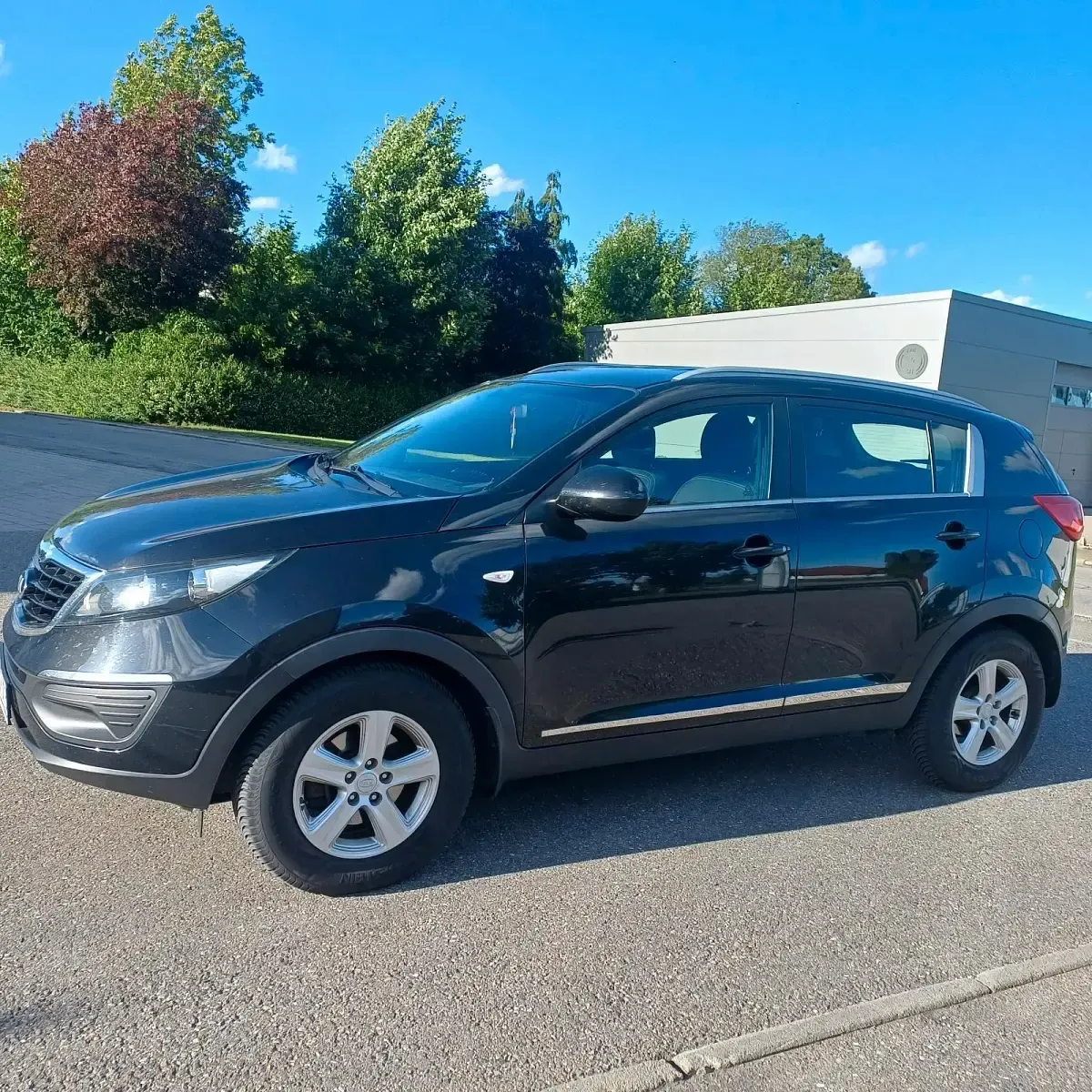 Gebraucht Kia Sportage 116 PS (85 kW) 2015 Schwarz SUV
