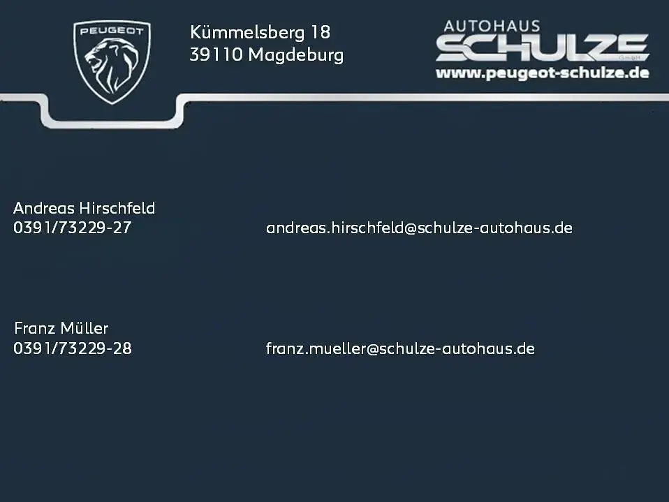Gebraucht Peugeot e-208 Allure 100 kW (136 PS) 2021 Blau Kleinwagen
