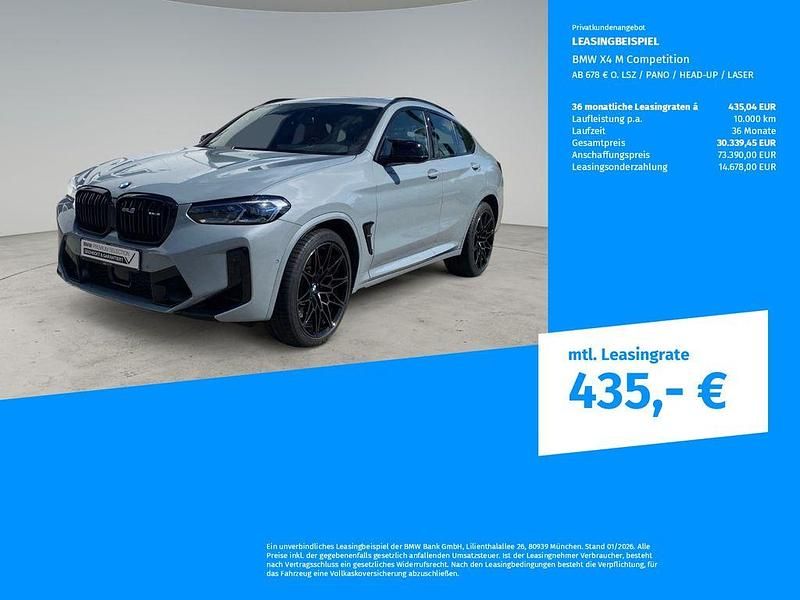 Gebraucht BMW X4 M Competition Edition 510 PS (375 kW) 2024 Grau SUV