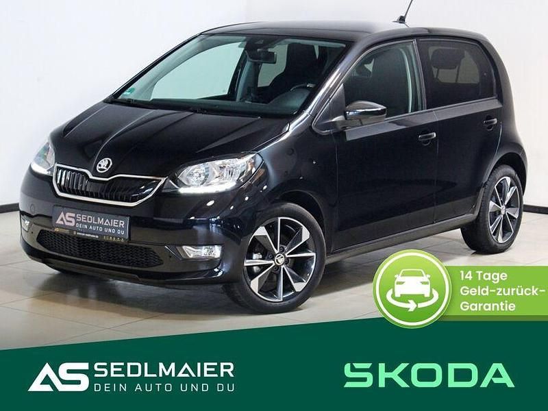Deepschwarz perleffekt Gebraucht 2021 Skoda Citigo-e IV Best of Kleinwagen | 13.900 € (Fairer Preis) - Bild 1/4