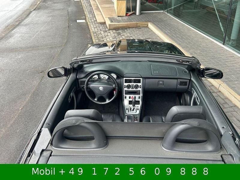 Gebraucht Mercedes SLK230 AMG 197 PS (144 kW) 2002 Obsidianschwarz  metalliclack Cabrio